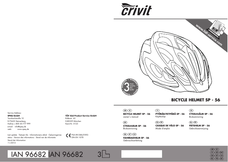 Página 1 del manual Manual de usuario Crivit IAN 96682