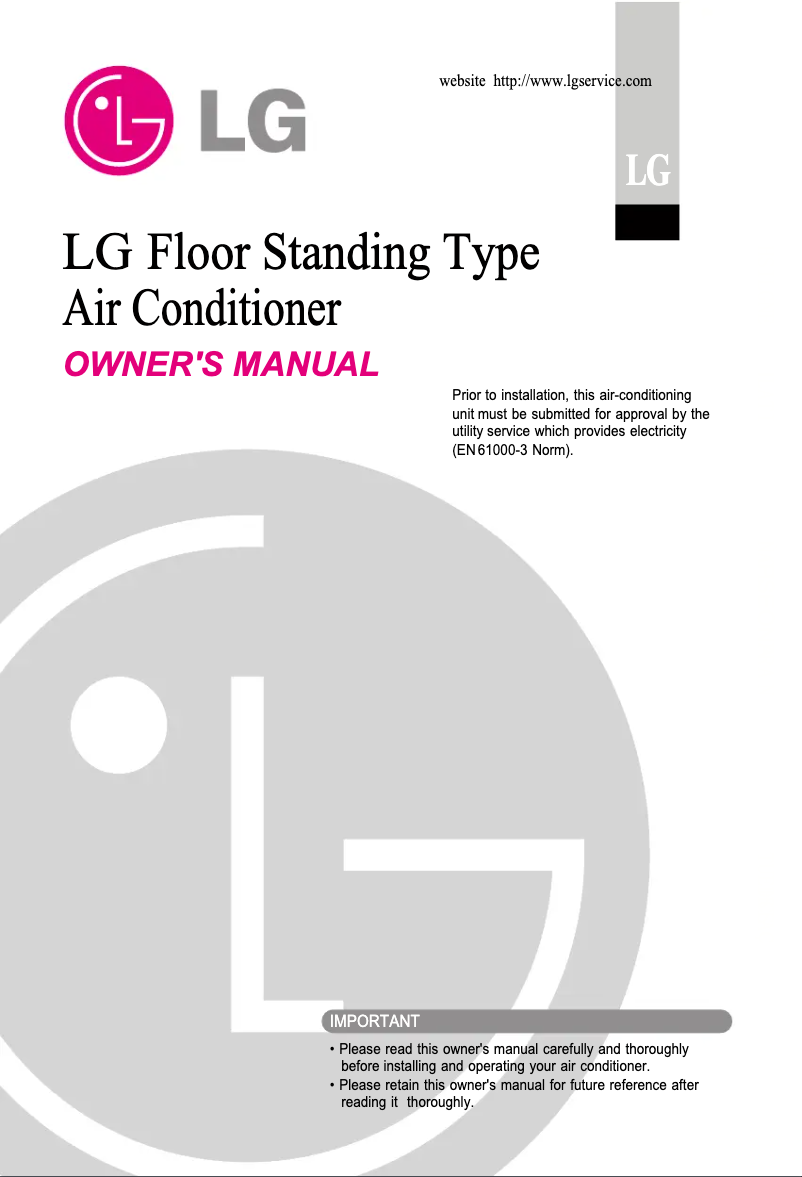 Página 1 del manual Manual de usuario LG TPNH508TLC1