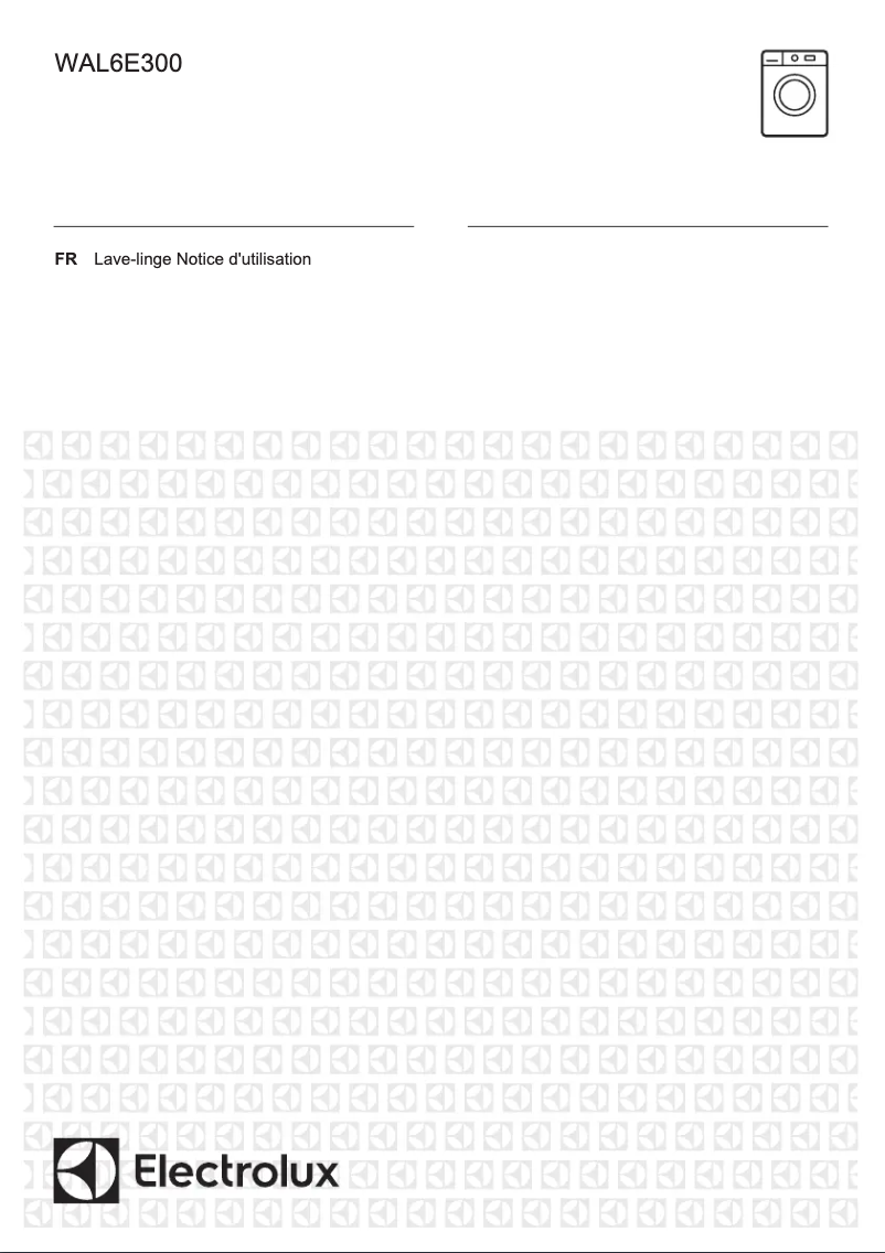 Página 1 del manual Manual de usuario Electrolux WAL6E300