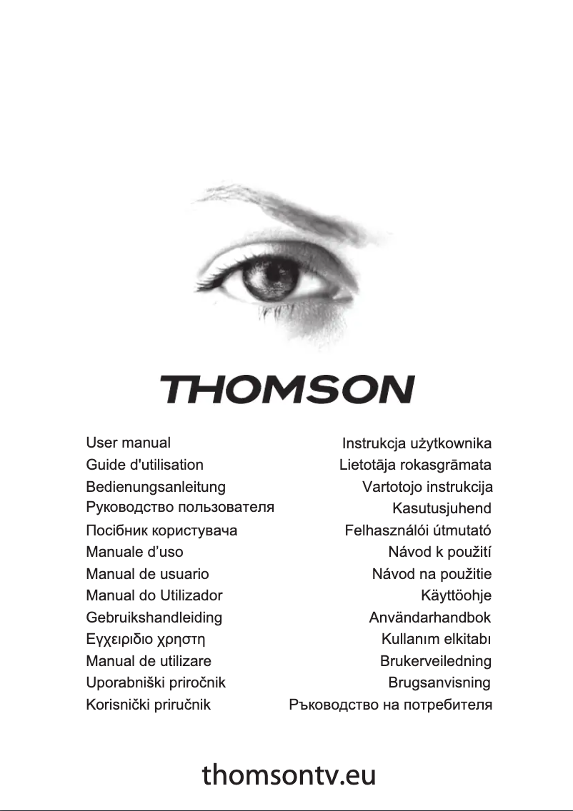 Page 1 de la notice Manuel utilisateur Thomson 55FT8865