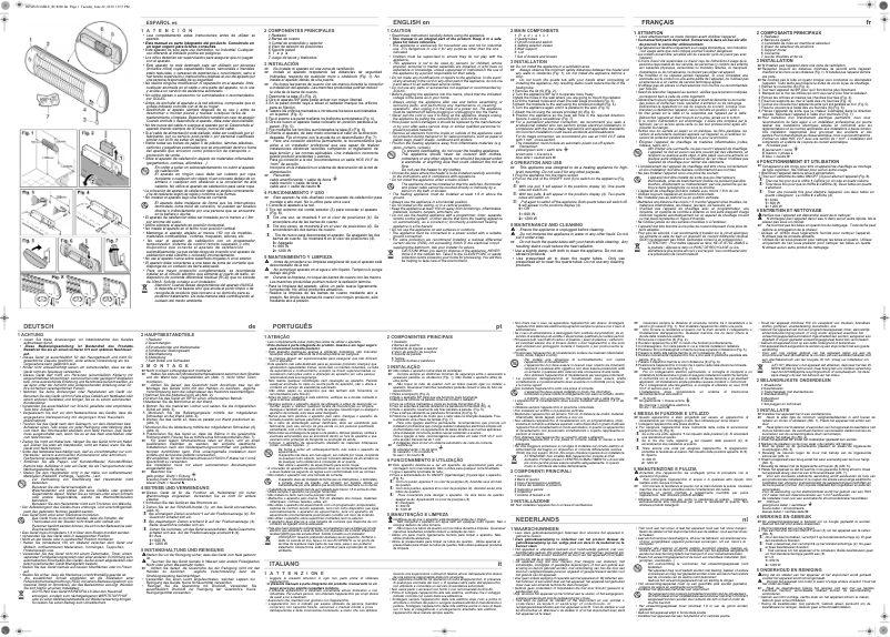 Page 1 de la notice Manuel utilisateur Solac RC8200