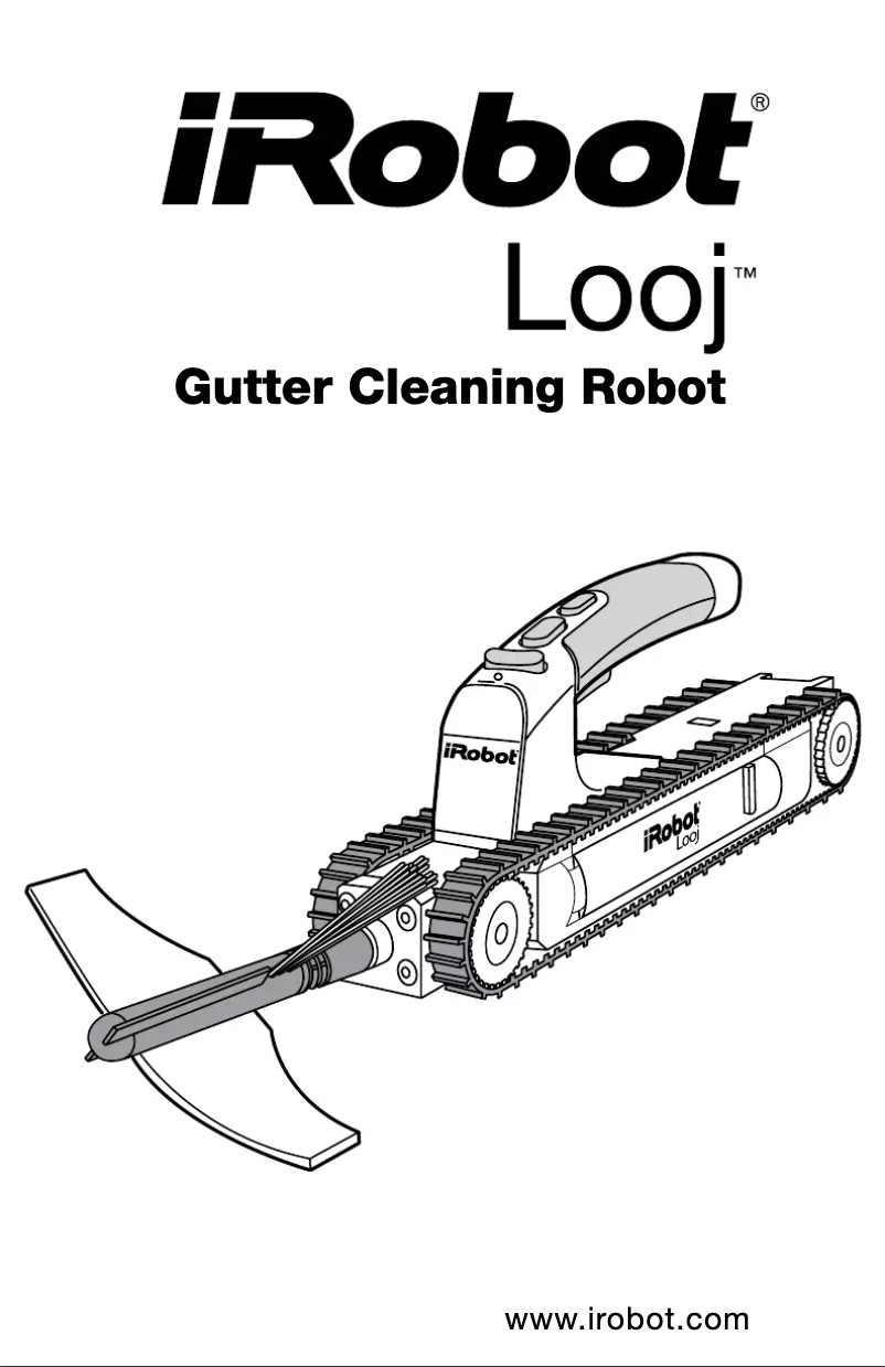 Page 1 de la notice Manuel utilisateur iRobot LOOJ 330-4357159-COMBO