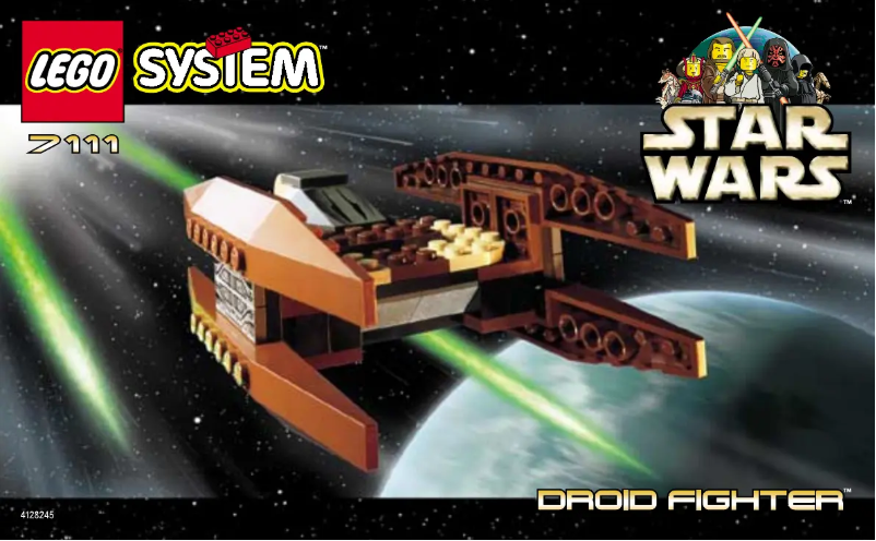 Page 1 de la notice Manuel utilisateur Lego Star Wars 7111