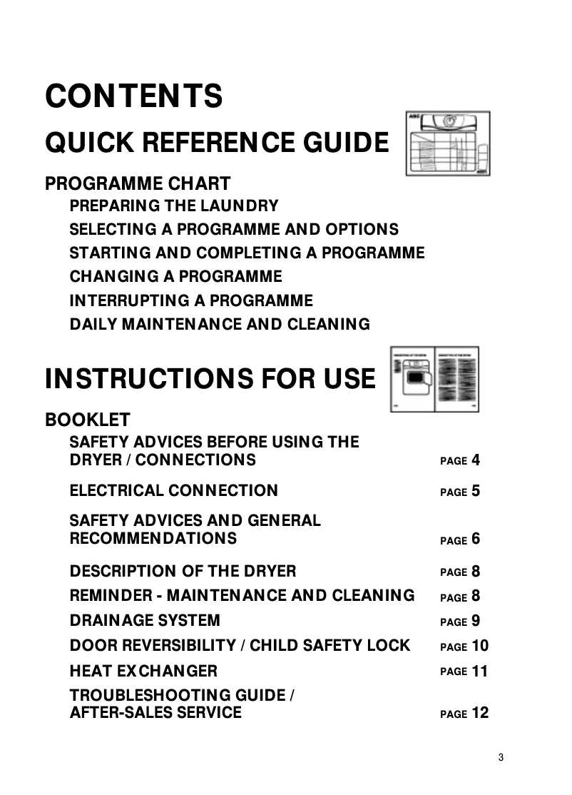 Página 1 del manual Manual de usuario Whirlpool AWZ 8464