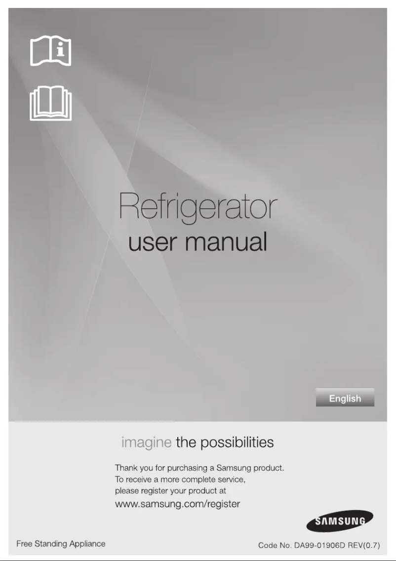 Página 1 del manual Manual de usuario Samsung RT59MBTS