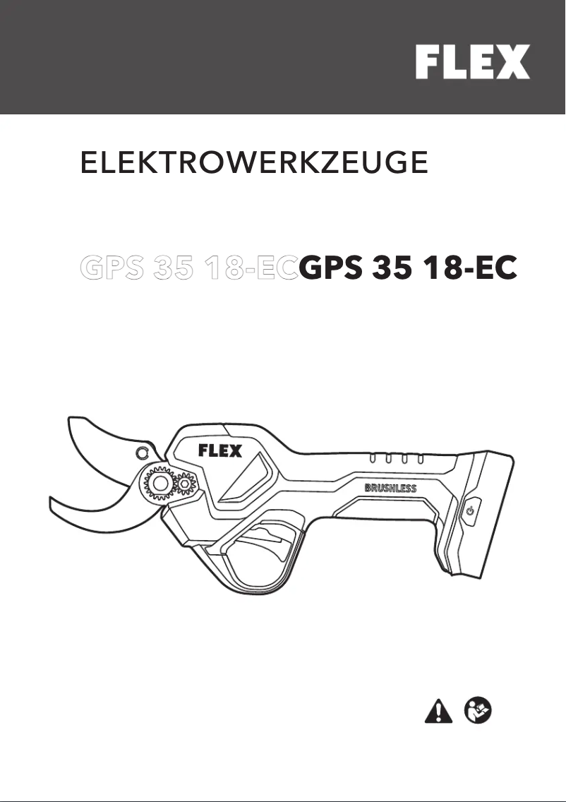 Página 1 del manual Manual de usuario Flex GPS 35 18-EC