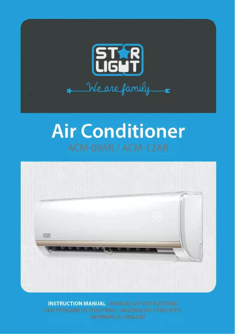 Page 1 of the manual User Manual Star-Light ACM-09AR