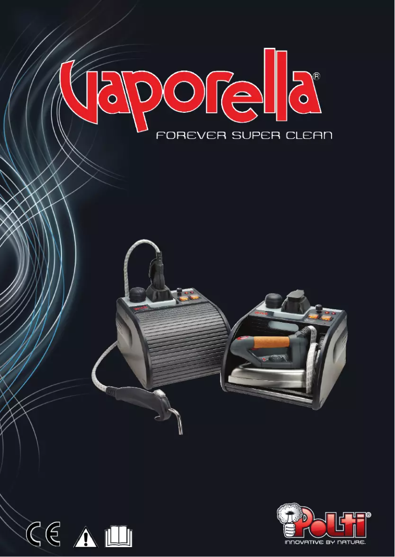 Page 1 de la notice Manuel utilisateur Polti Vaporella Forever SUPER CLEAN