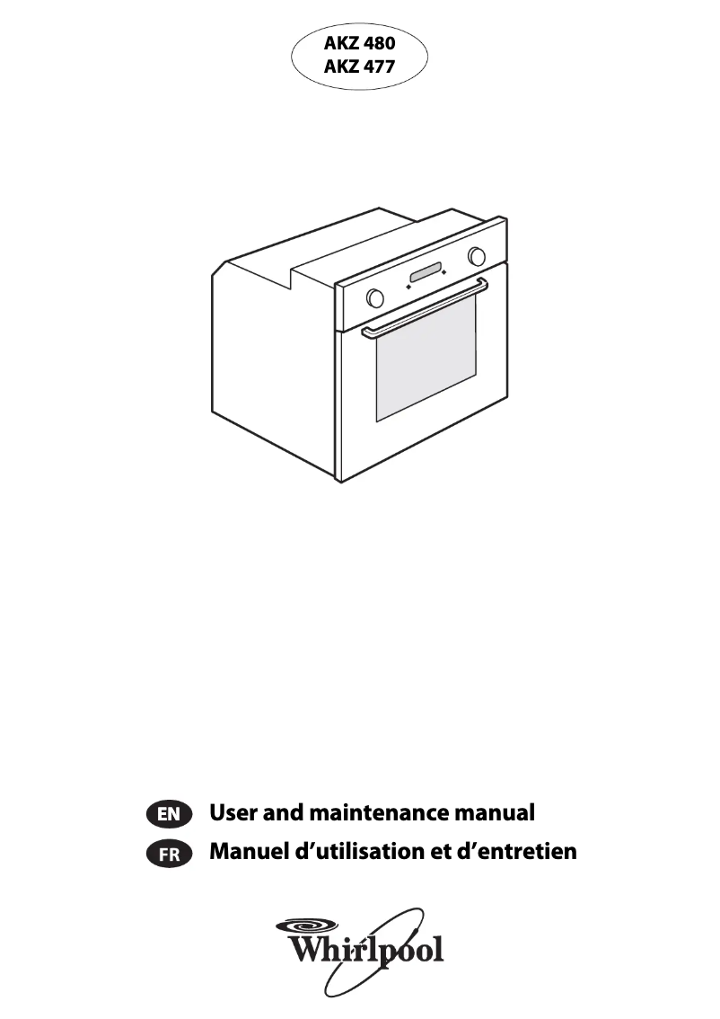 Página 1 del manual Manual de usuario Whirlpool AKZ 480/IX