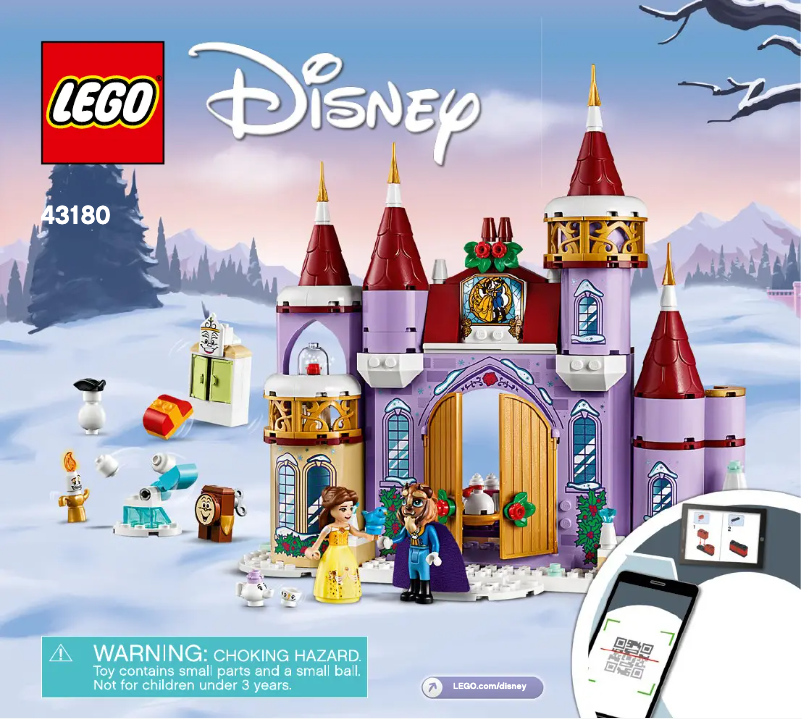 Página 1 del manual Manual de usuario Lego Disney 43180