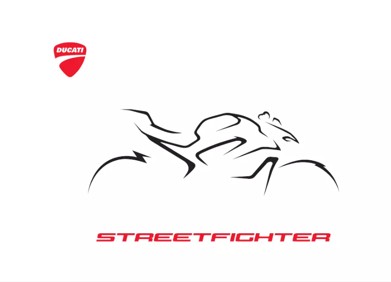 Page 1 of the manual User Manual Ducati Streetfighter V4 S (2021)