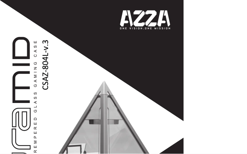 Page 1 of the manual User Manual Azza Pyramid L