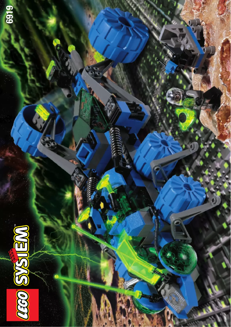 Página 1 del manual Manual de usuario Lego Space 6919