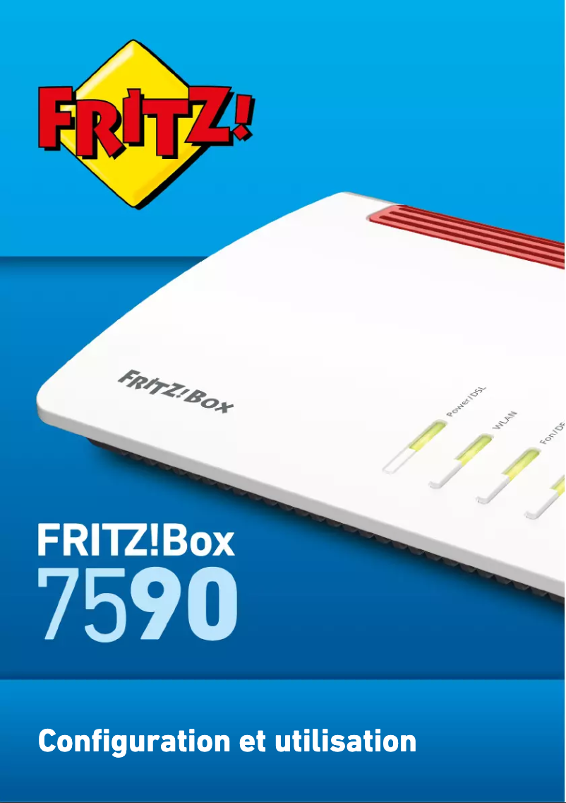 Page 1 of the manual User Manual AVM FRITZ!Box 7590