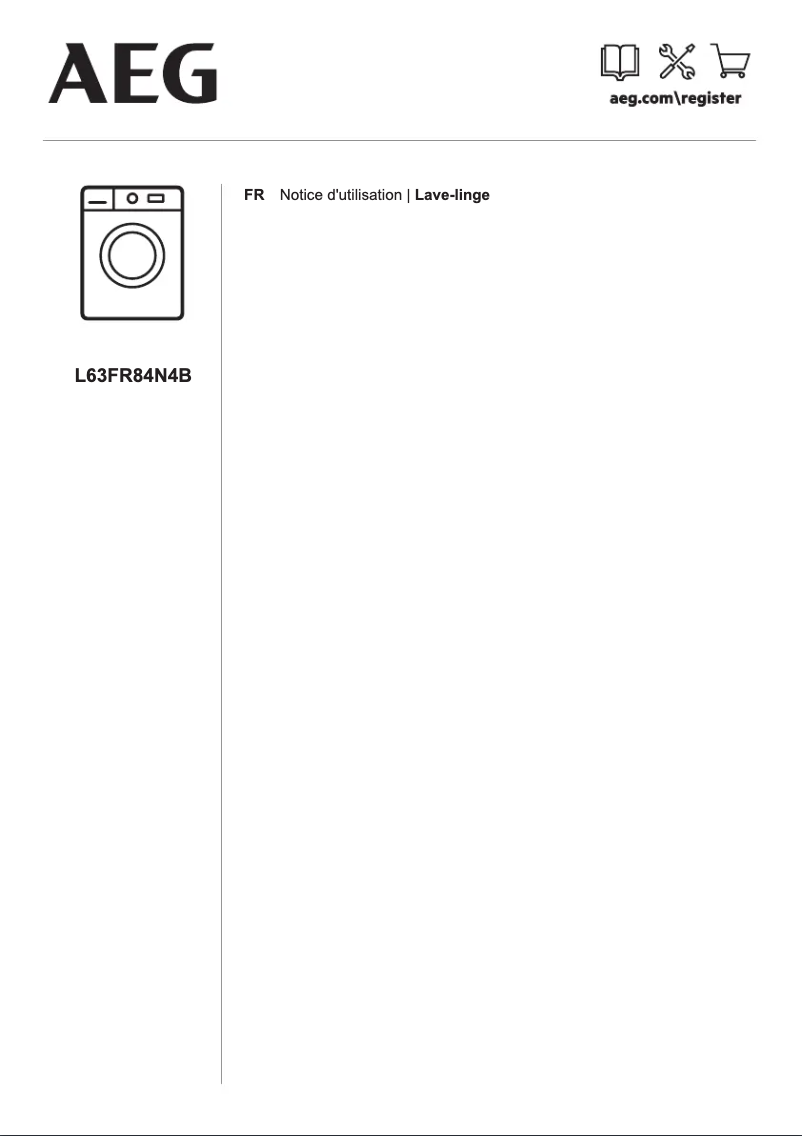 Página 1 del manual Manual de usuario AEG L63FR84N4B