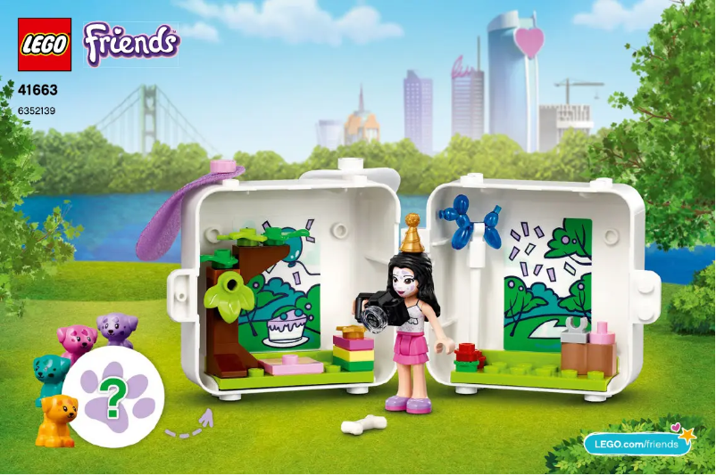 Page 1 de la notice Manuel utilisateur Lego Friends 41663