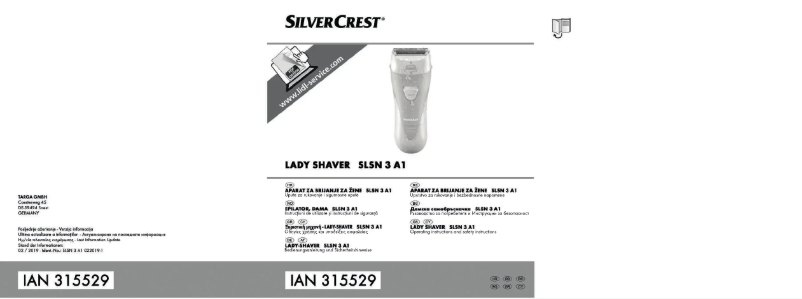 Page 1 de la notice Manuel utilisateur SilverCrest SLSN 3 A1