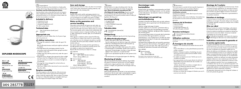 Página 1 del manual Manual de usuario Playtive IAN 285778