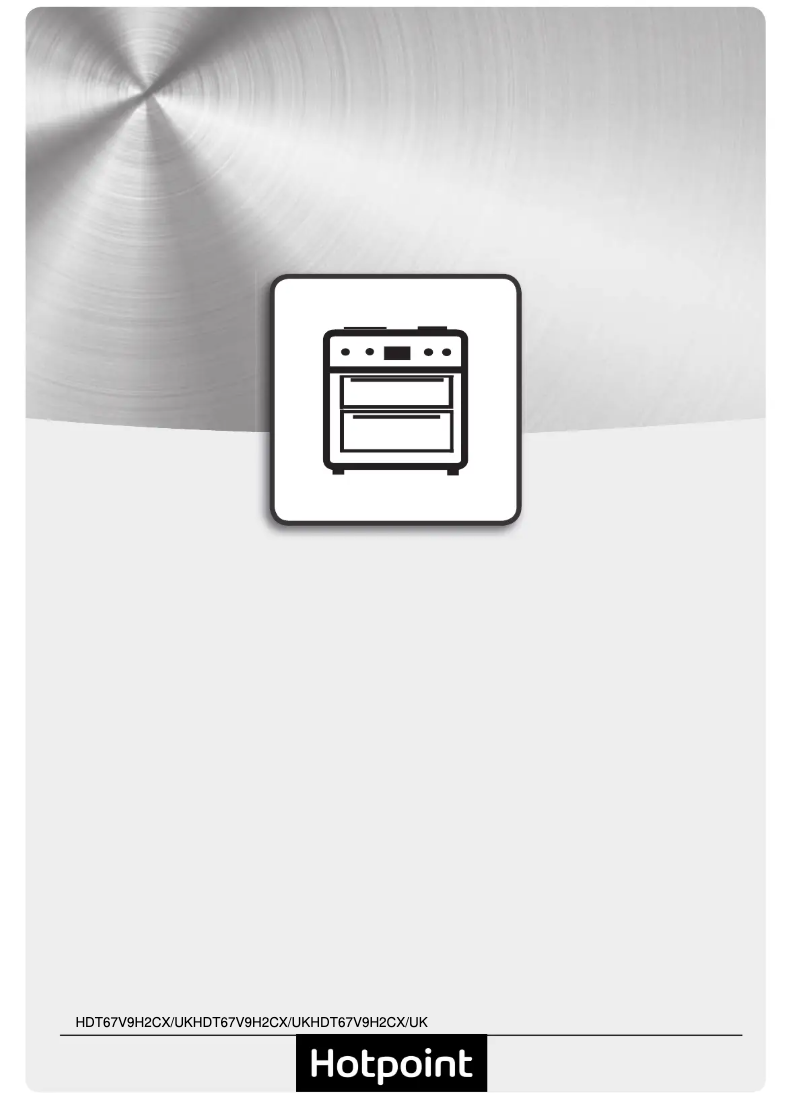Página 1 del manual Manual de instrucciones Hotpoint HDT67V9H2CX/UK