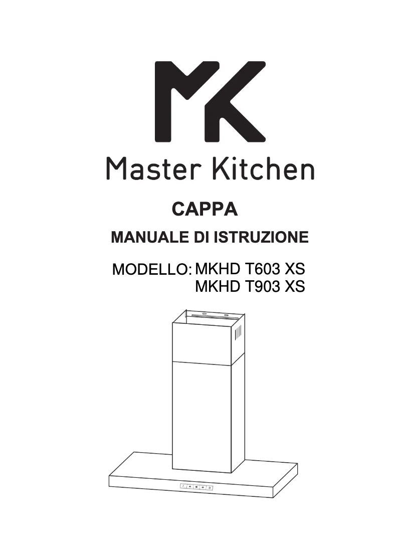 Page 1 de la notice Manuel utilisateur Master Kitchen MKHD T903 XS
