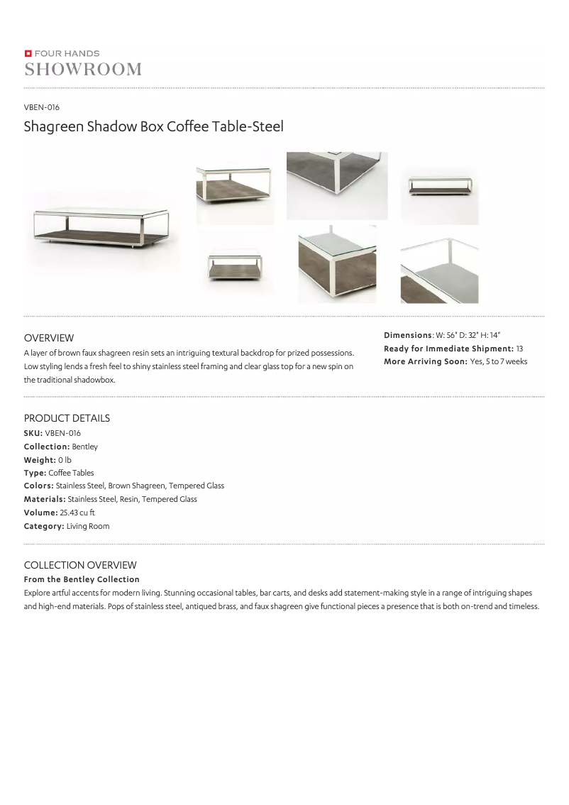 Page 1 de la notice Manuel utilisateur Four Hands VBEN-016