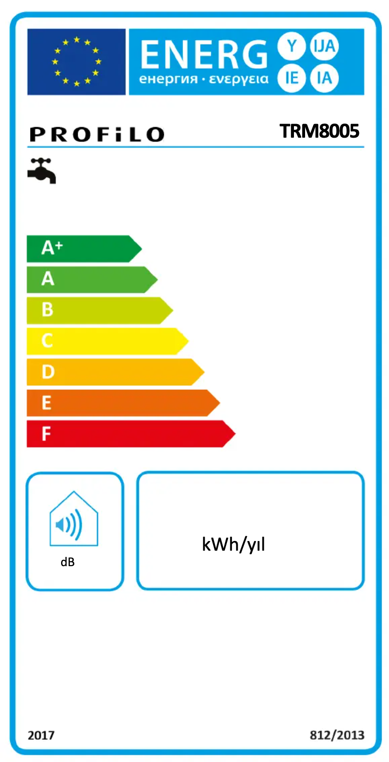 Page 1 de la notice Manuel utilisateur Profilo TRM8005