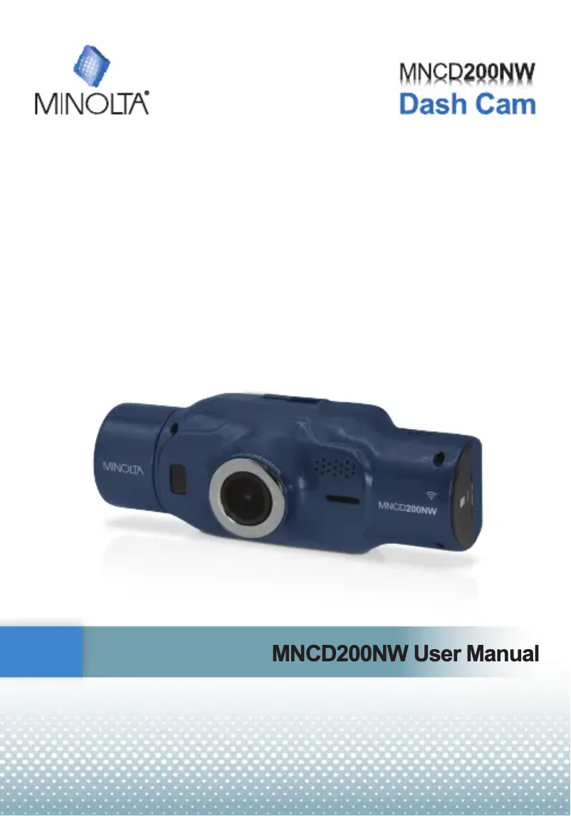 Página 1 del manual Manual de usuario Minolta MNCD200NW