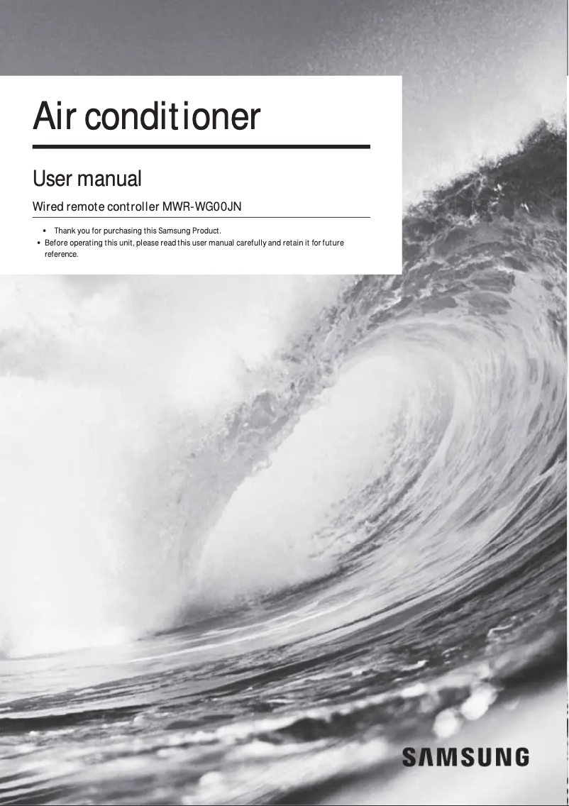 Página 1 del manual Manual de usuario Samsung MIM-B19N