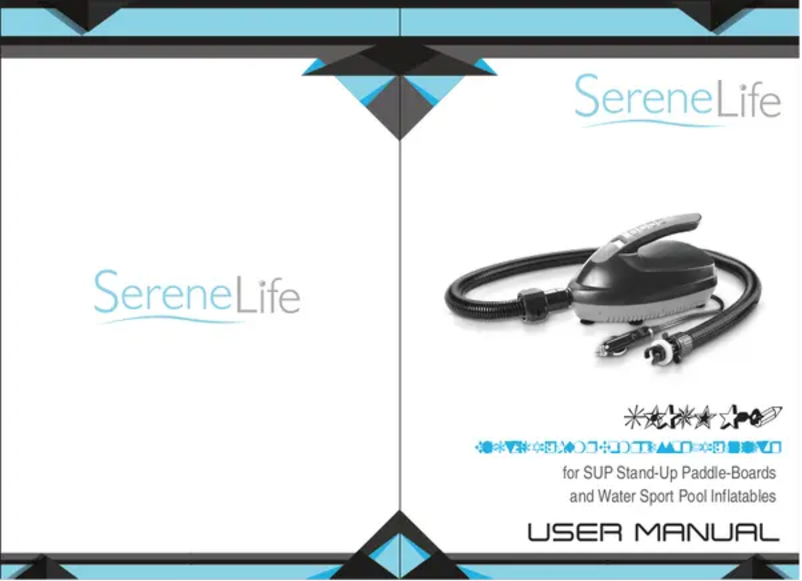 Página 1 del manual Manual de usuario SereneLife SLPUMP20