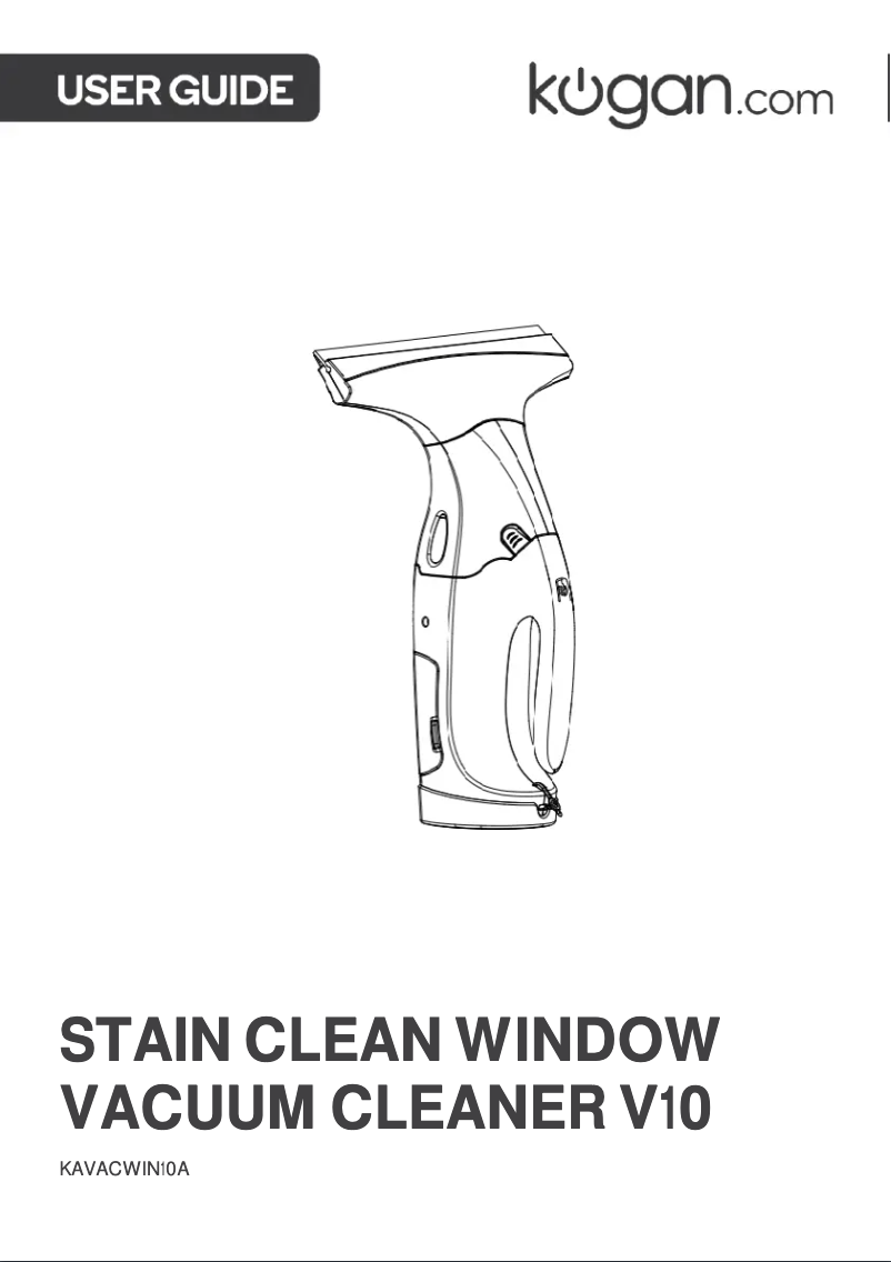 Page 1 de la notice Manuel utilisateur Kogan KAVACWIN10A