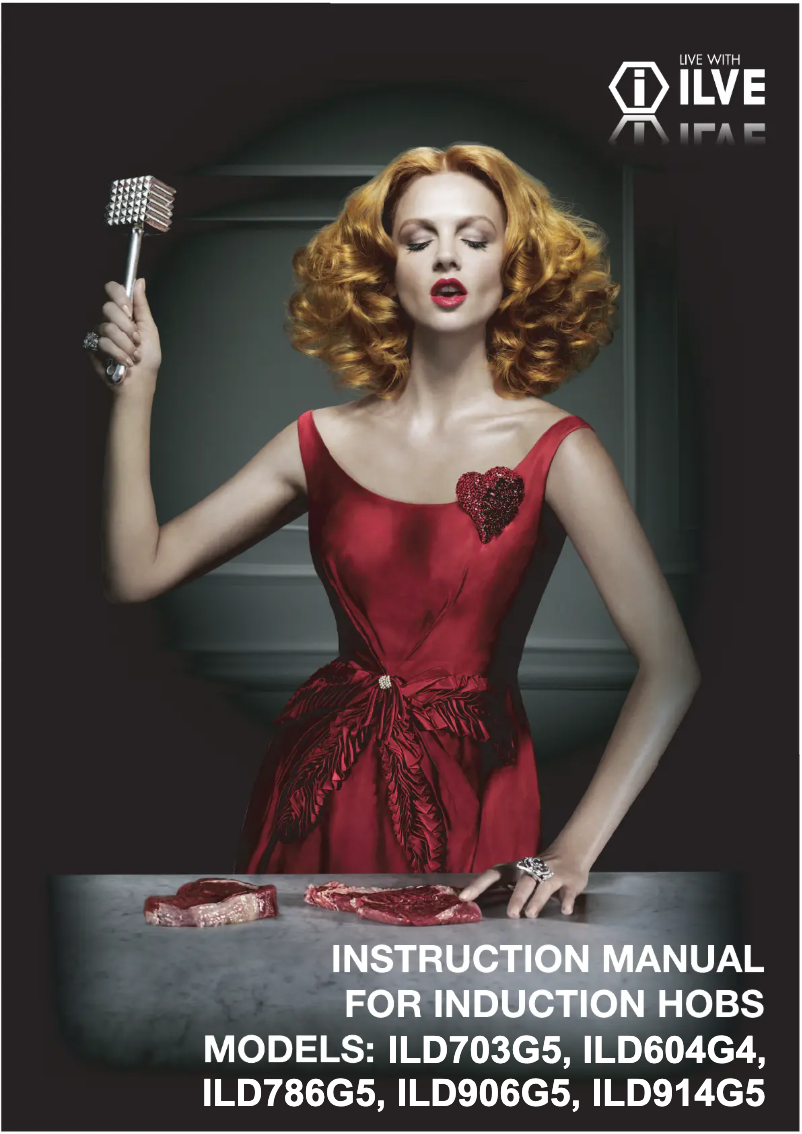 Page 1 de la notice Manuel utilisateur Ilve ILD703G5