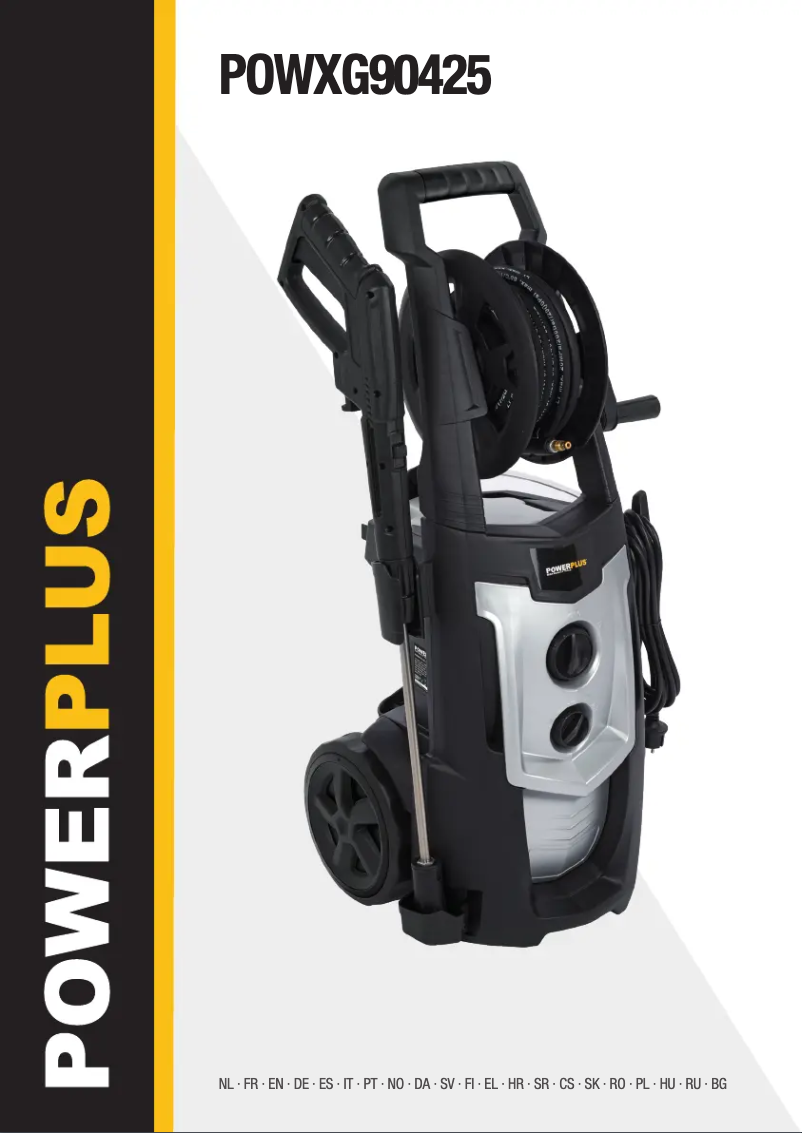 Page 1 de la notice Manuel utilisateur PowerPlus POWXG90425