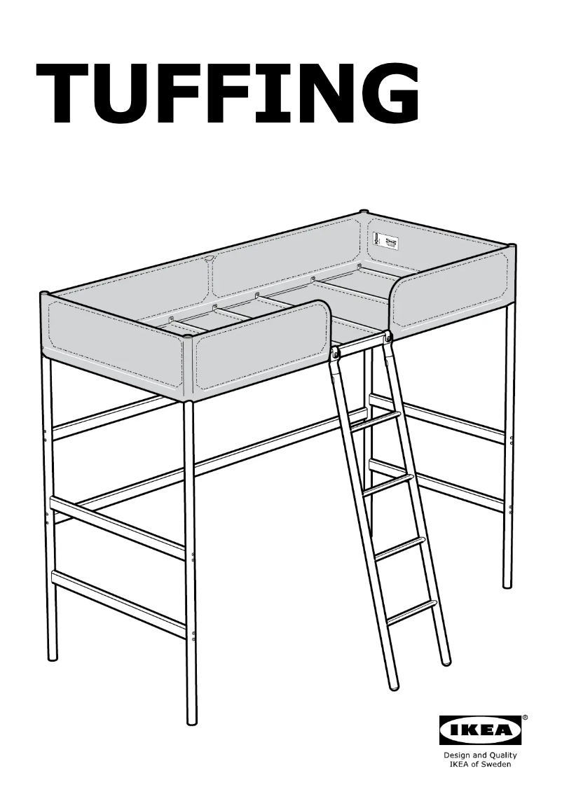 Page 1 de la notice Manuel utilisateur Ikea TUFFING