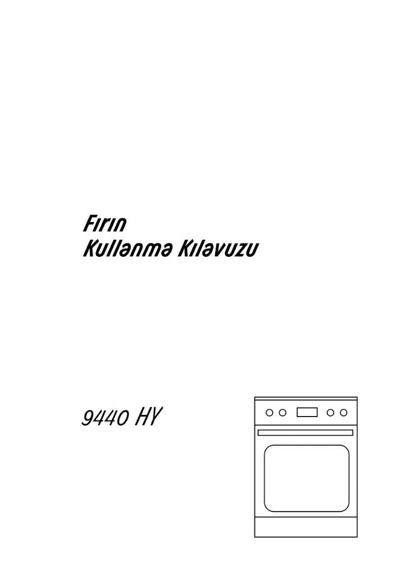 Page 1 de la notice Manuel utilisateur Arçelik 9440 HY