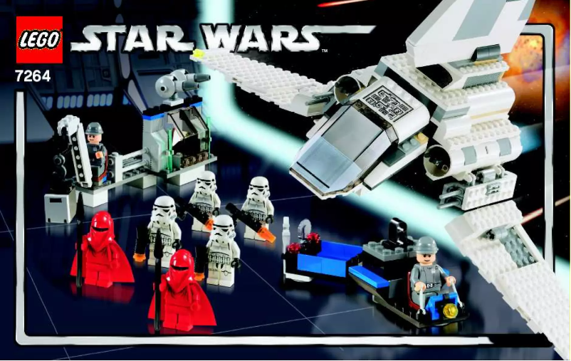Page 1 de la notice Manuel utilisateur Lego Star Wars 7264
