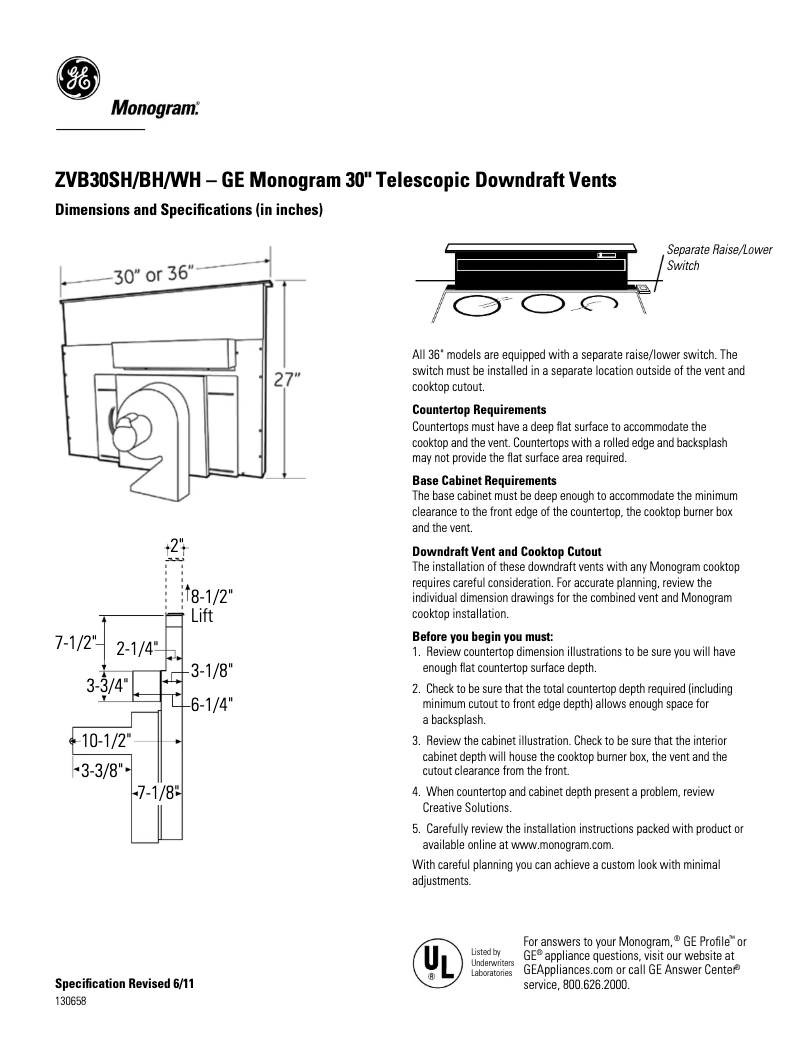Image de la première page du manuel de l'appareil ZVB30WHWW