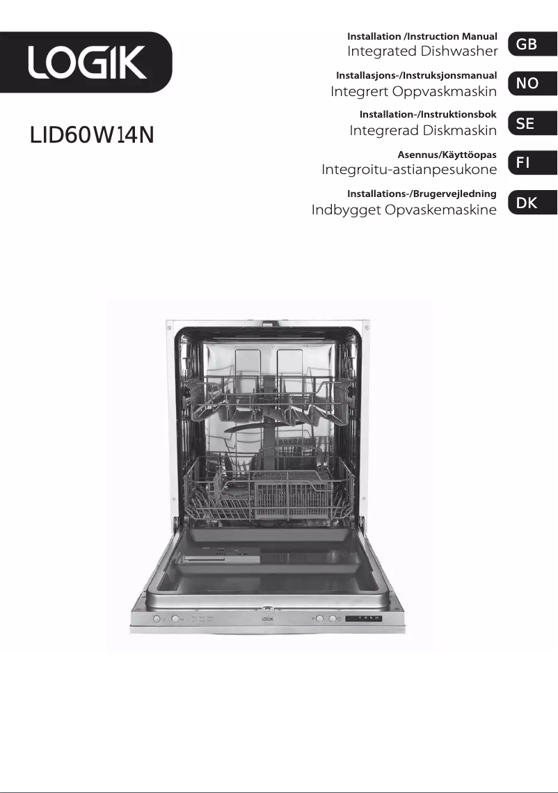 Page 1 of the manual User Manual Logik LID60W14N