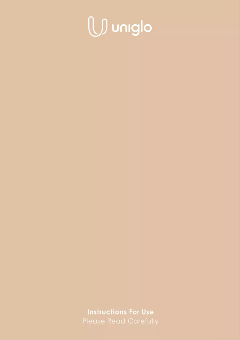 Page 1 de la notice Manuel utilisateur TensCare Uniglo