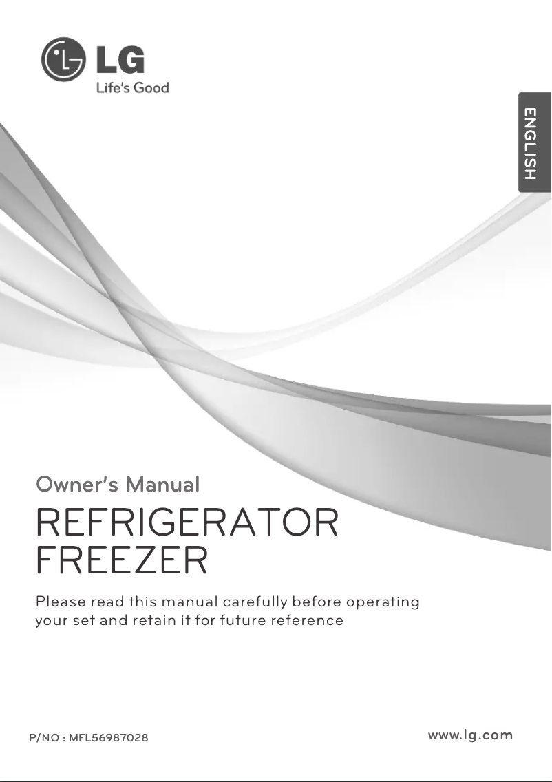Page 1 de la notice Manuel utilisateur LG GN-V312RCA