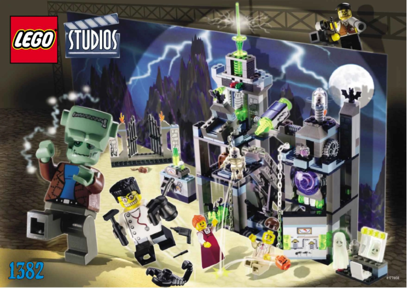 Page 1 de la notice Manuel utilisateur Lego Scary Laboratory