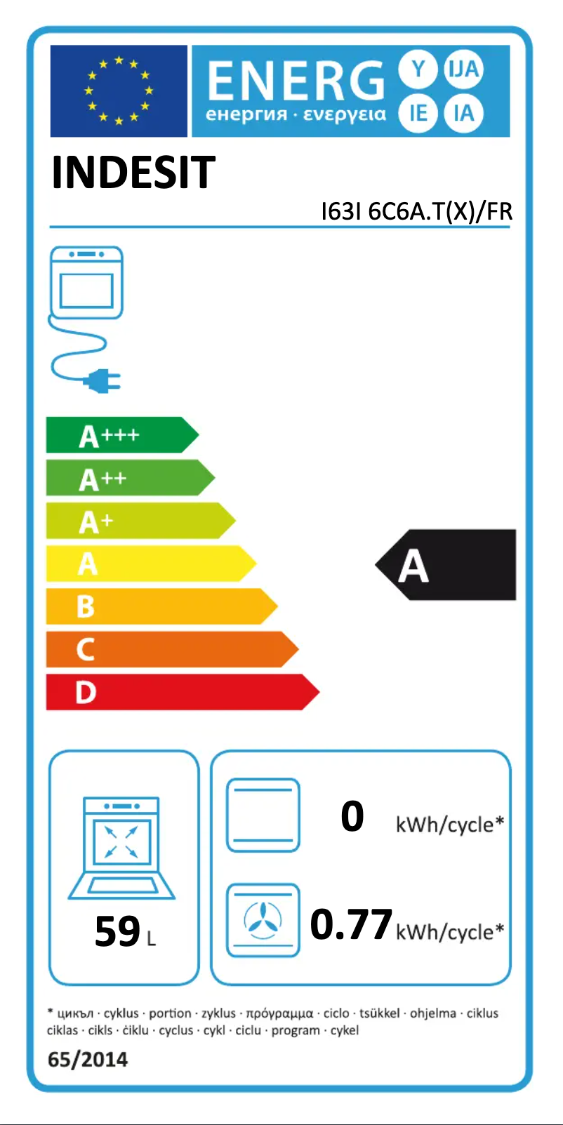 Image de la première page du manuel de l'appareil I63I 6C6A.T(X)/FR