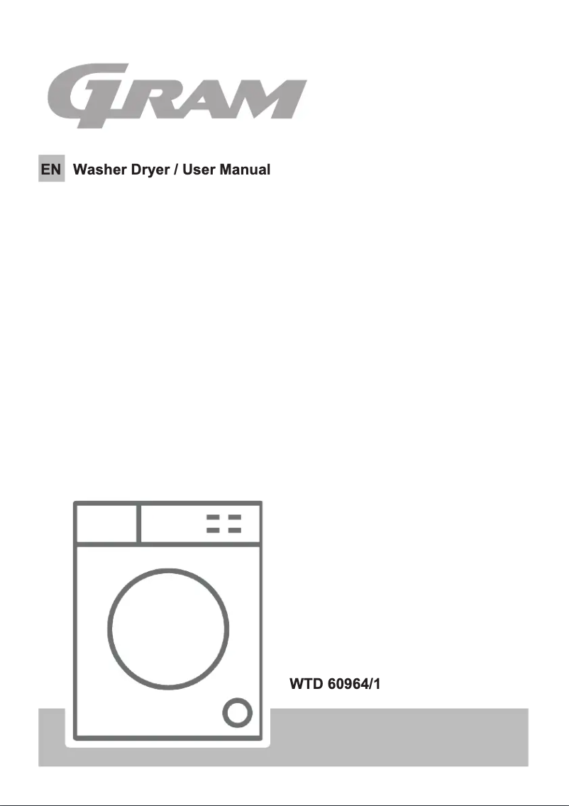 Page 1 de la notice Manuel utilisateur Gram WTD 60964/1