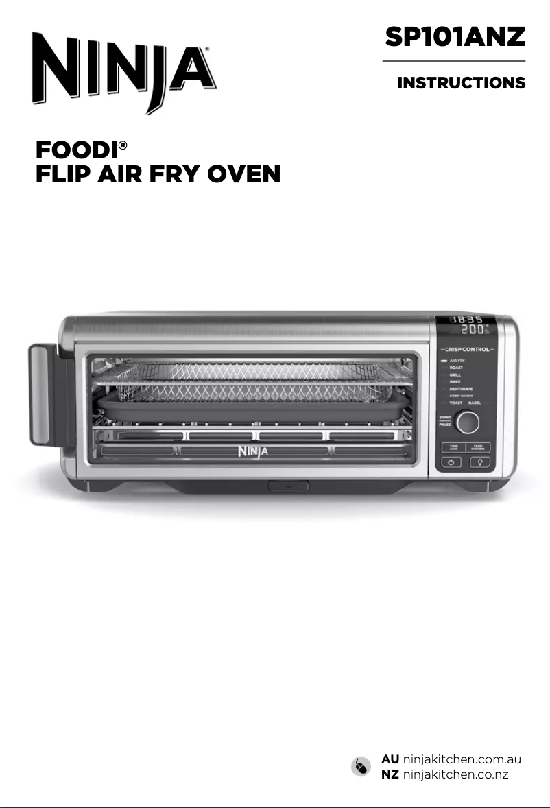 Page 1 de la notice Manuel utilisateur Ninja Foodi SP101ANZ