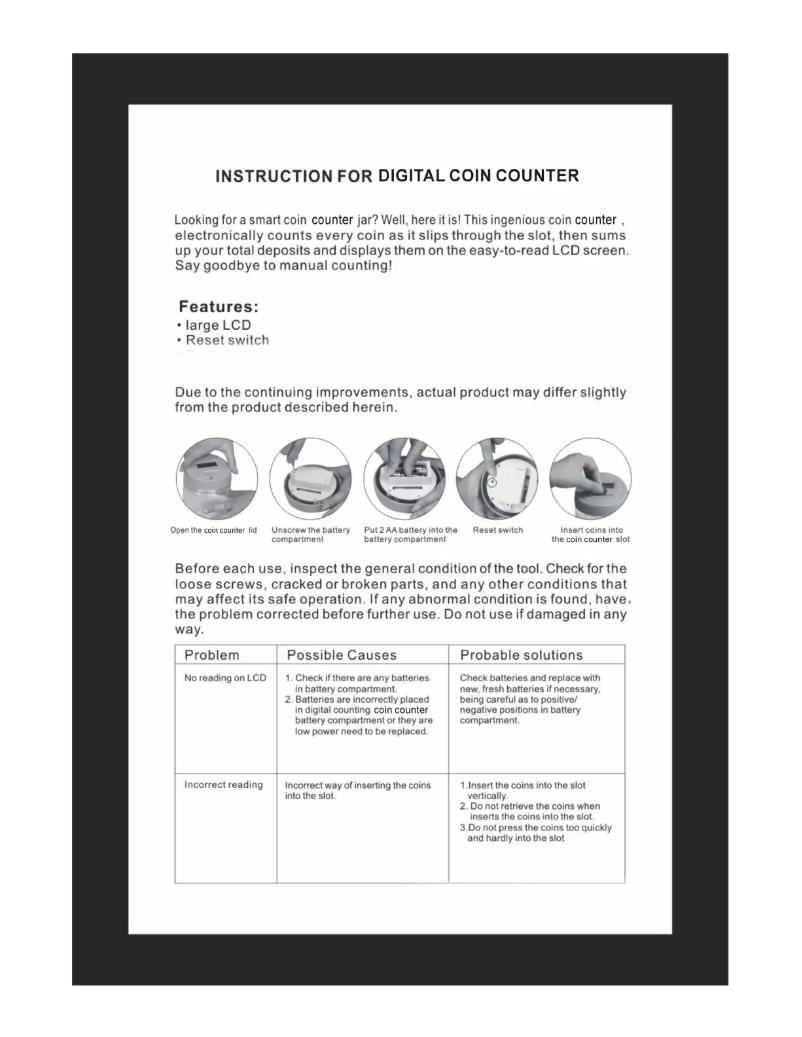 Page 1 de la notice Manuel utilisateur Royal Sovereign DCB-10