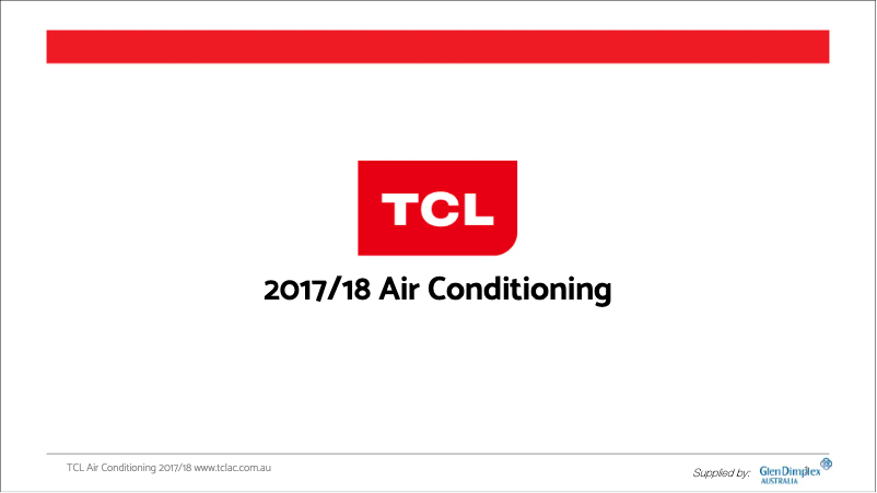 Página 1 del manual Ficha técnica TCL TCLSS12