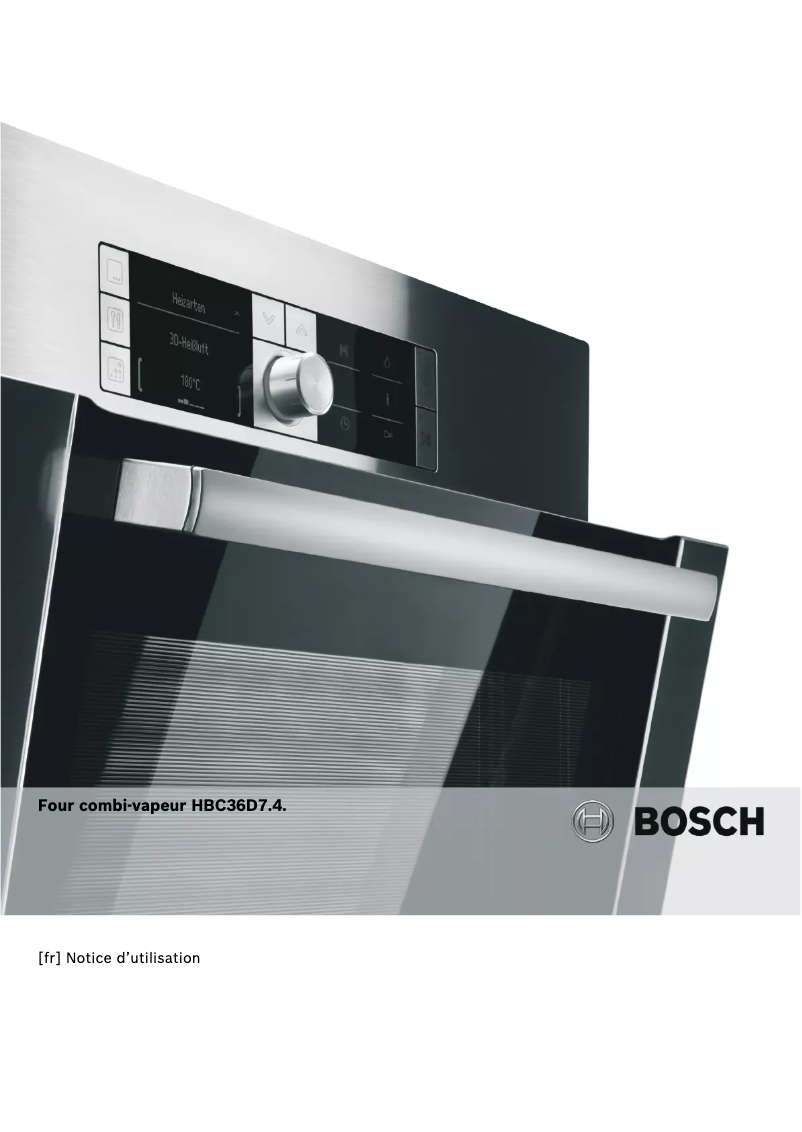 Page 1 de la notice Mode d'emploi Bosch HBC36D7B4