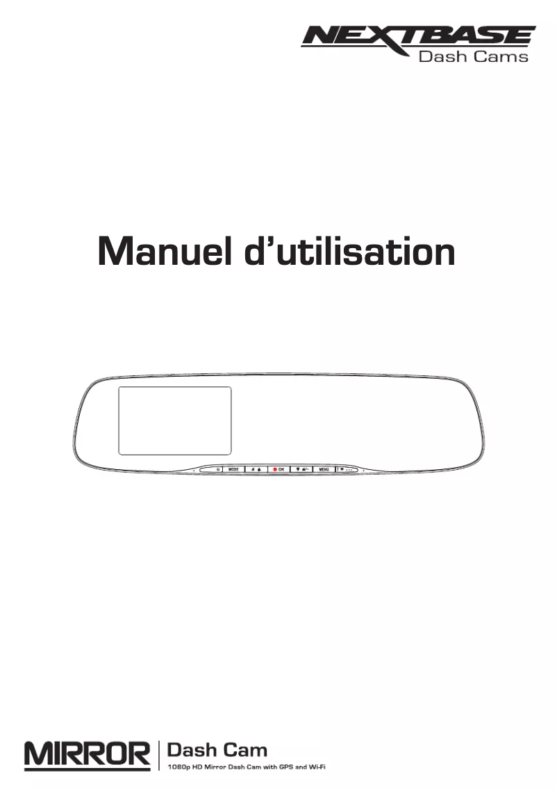 Page 1 de la notice Manuel utilisateur Nextbase Mirror