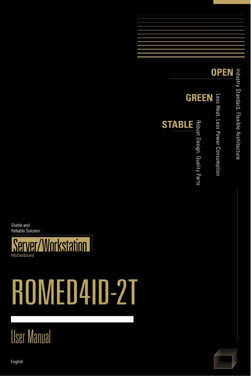 Página 1 del manual Manual de usuario Asrock ROMED4ID-2T