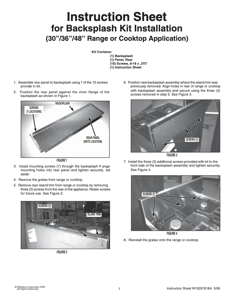 Page 1 de la notice Manuel utilisateur Maytag W10115773