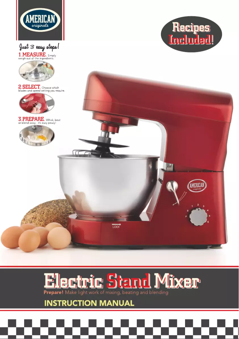 Page 1 de la notice Manuel utilisateur Giles & Posner EK0719